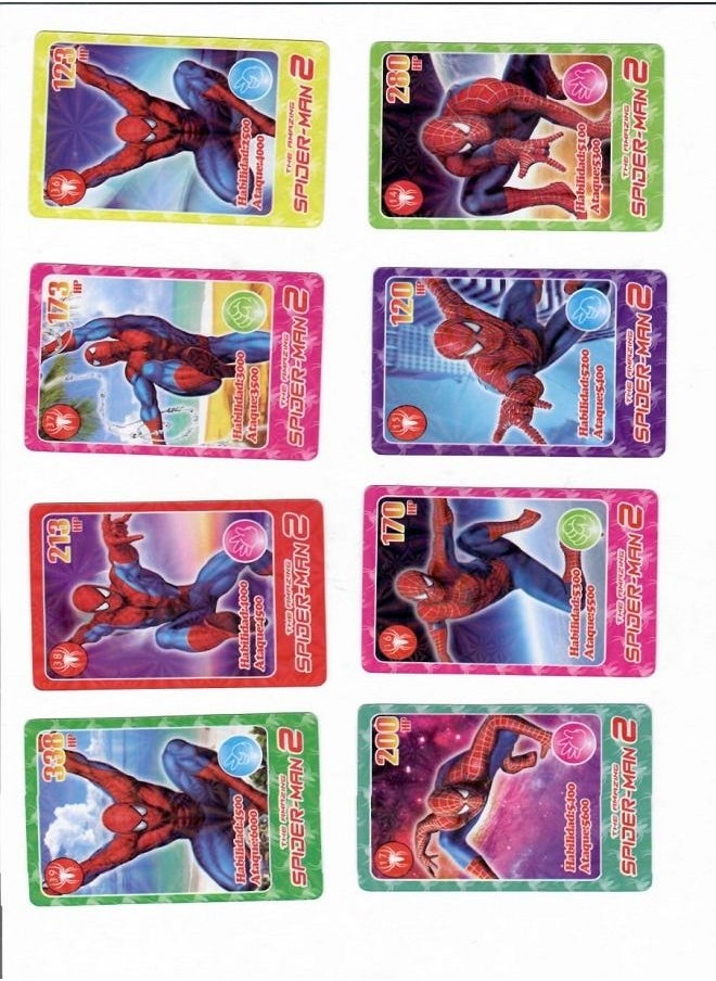 8 spider man trading card game