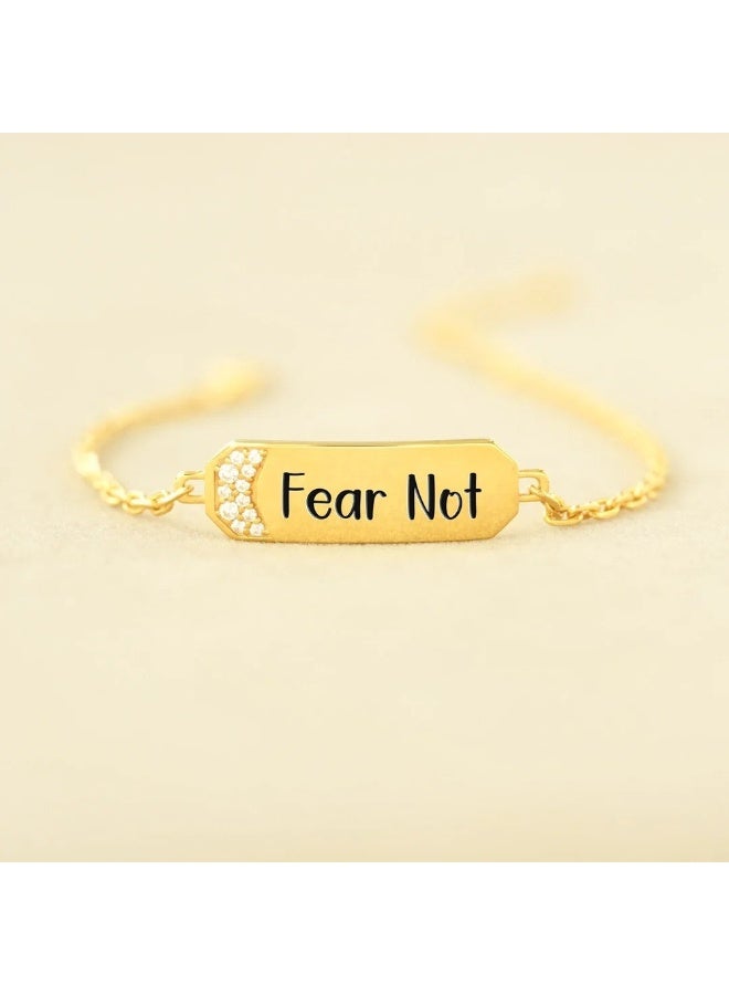 Vintage S925 Sterling Silver Engraved Letter Bracelet for Women, Trendy Fashion Jewelry - Image 2
