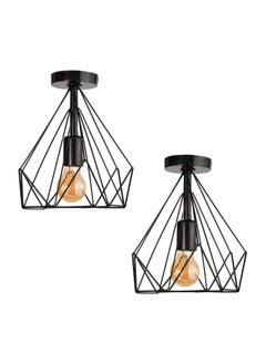 El Rawda Lighting 2 Pcs Modern And Distinctive Single Pendants 0x0x0 cm 