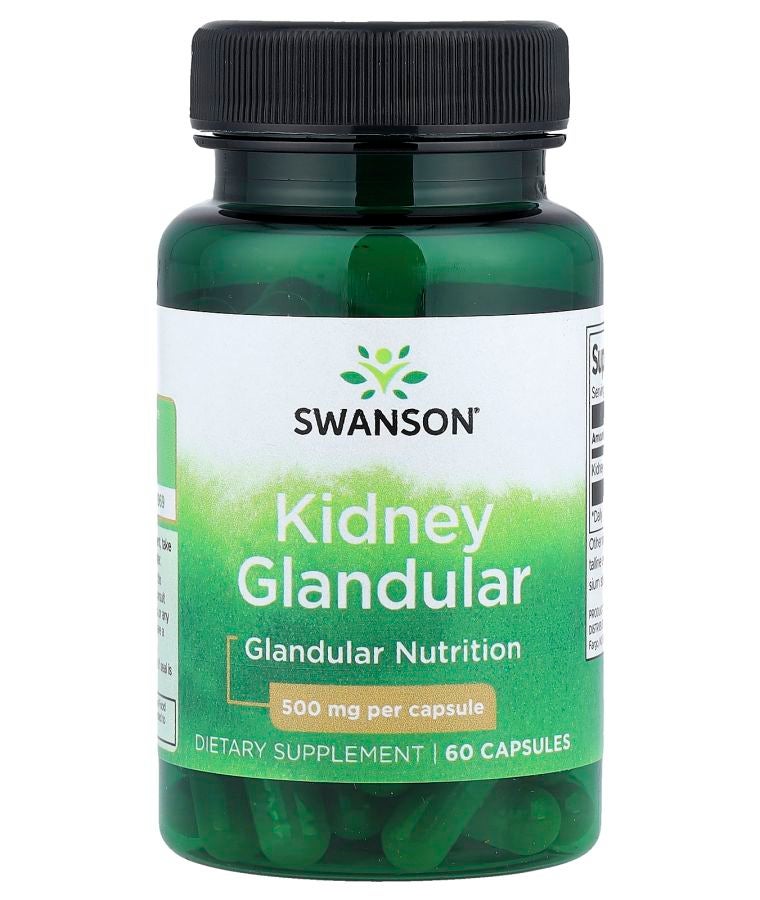 Kidney Glandular 500 mg 60 Capsules