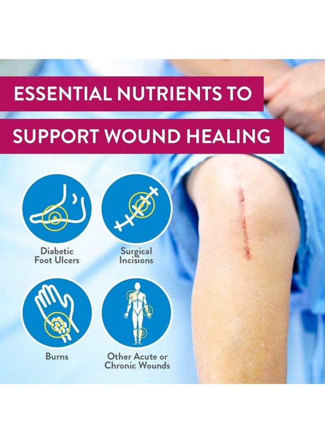 Juven Therapeutic Nutrition Drink Mix Powder For Wound Healing Support, Includes Collagen Protein, Orange, 30 Count - Image 2