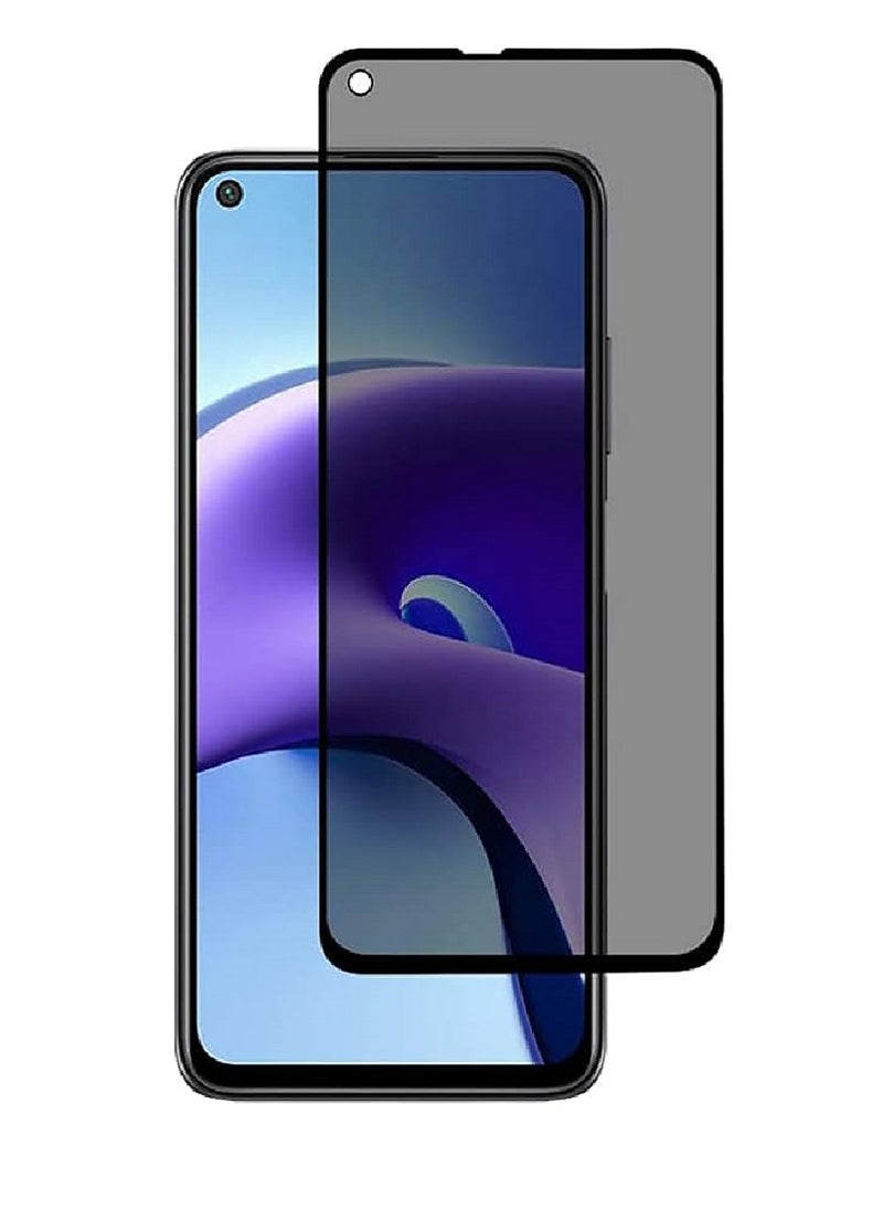 Tempered Glass Screen Protector Anti-Spy Privacy Designed For Xiaomi Redmi Note 9T Full Screen Coverage And Bubble Free - Image 1