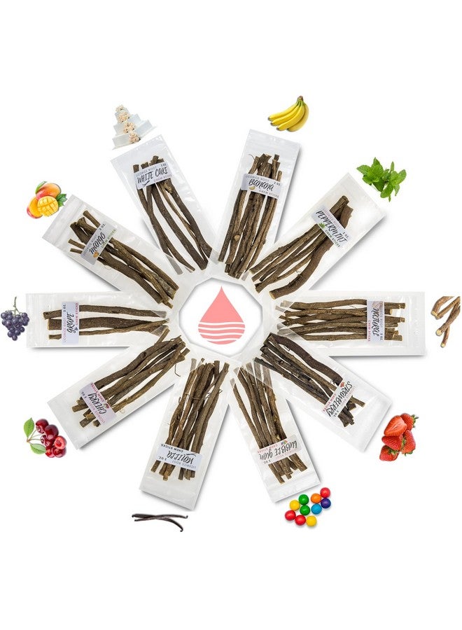 Aroma Depot Aroma Depot 2 oz. Licorice Root Flavored Chew Sticks Variety 10 Pack. 100% Pure - Natural | Oral Health & Fresh Bearth | Individual Sticks are 6.5-7 inches long. Glycyrrhiza Glabra From Turkey. - Image 1