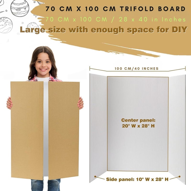 AL FAKHAMA Tri-Fold Presentation Board - 4 Pack - Image 5