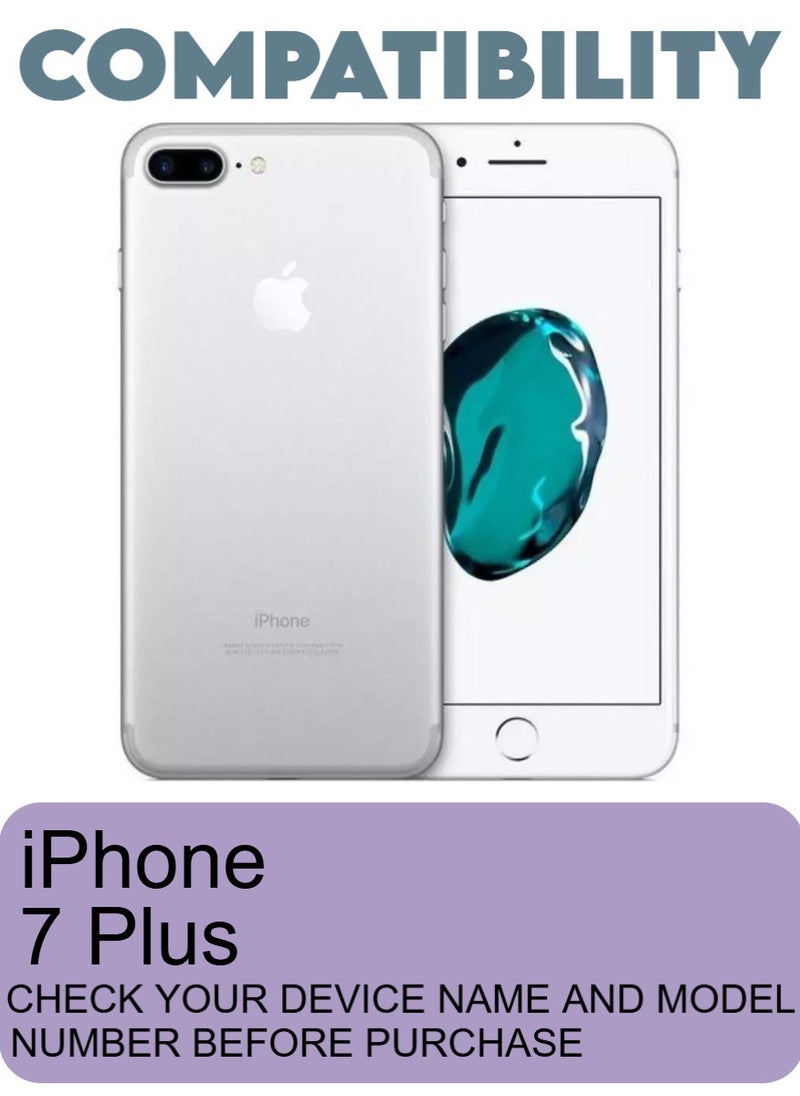 RAYON 2 Pack Tempered Glass Screen Protector 5D Designed For iPhone 7 Plus Full Screen Coverage And Bubble Free - Image 2