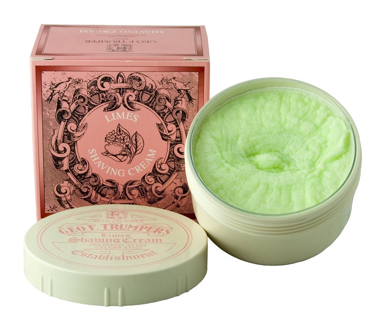 Geo F Trumper Shaving Cream Tub  Lime