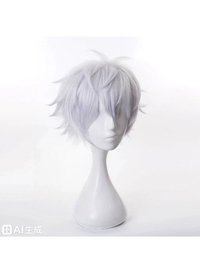 general Jujutsu Kaisen Gojo Satoru distributes cosplay wigs as gifts for family and friends - Image 3