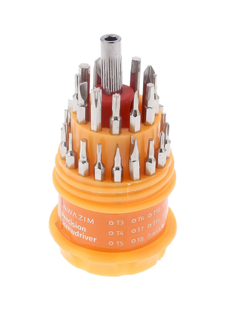 LAWAZIM Precision Screwdriver Set - 2 Packs of 34 Piece - Multi-Bit Furniture Assembly Electronics Eyeglass Watch Repair Jewelry Household Appliances Repair Kit Phillips Flathead Torx Hex - Image 3