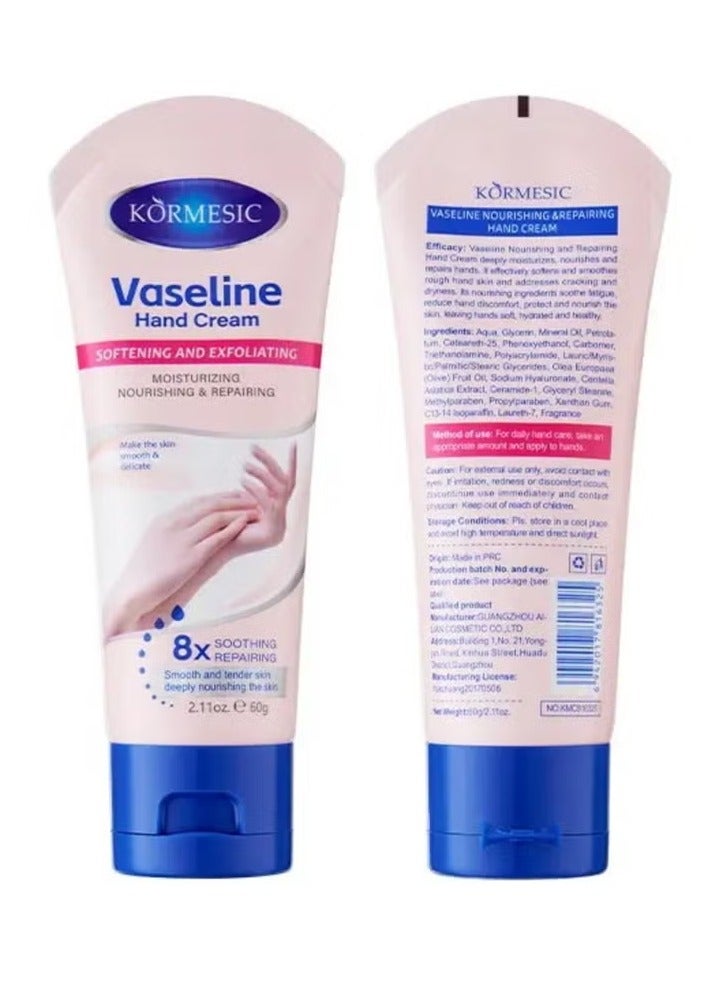 Kormesic Vaseline Nourishing and Repairing Hand Cream 60g - Image 1