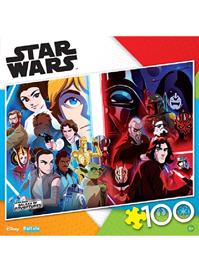 Buffalo Games Star Wars Light Versus Dark 100 Piece Jigsaw Puzzle - Image 3