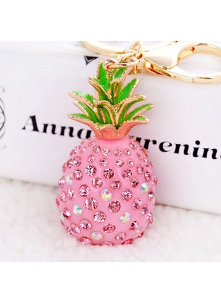Three-dimensional pineapple pink