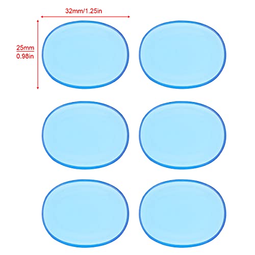 OriGlam 12pcs Drum Damper Drum Dampeners, Soft Drum Silencers Drum Damper Gel Pads Drum Mute for Drums Tone Control (Blue) - Image 4