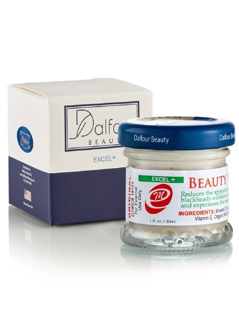 Authentic Dalfour Beauty Gold Seal EXCEL+ Whitening Cream-Maximum Strength Made In USA