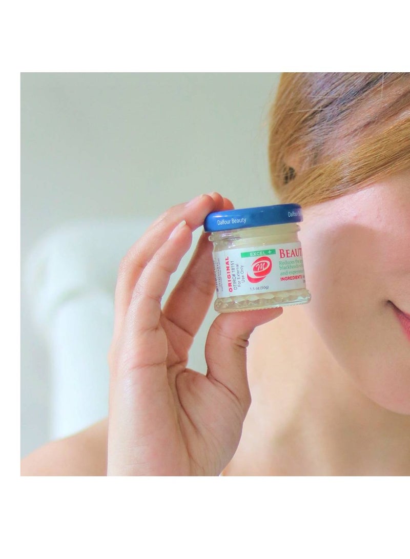 Authentic Dalfour Beauty Gold Seal EXCEL+ Whitening Cream-Maximum Strength Made In USA