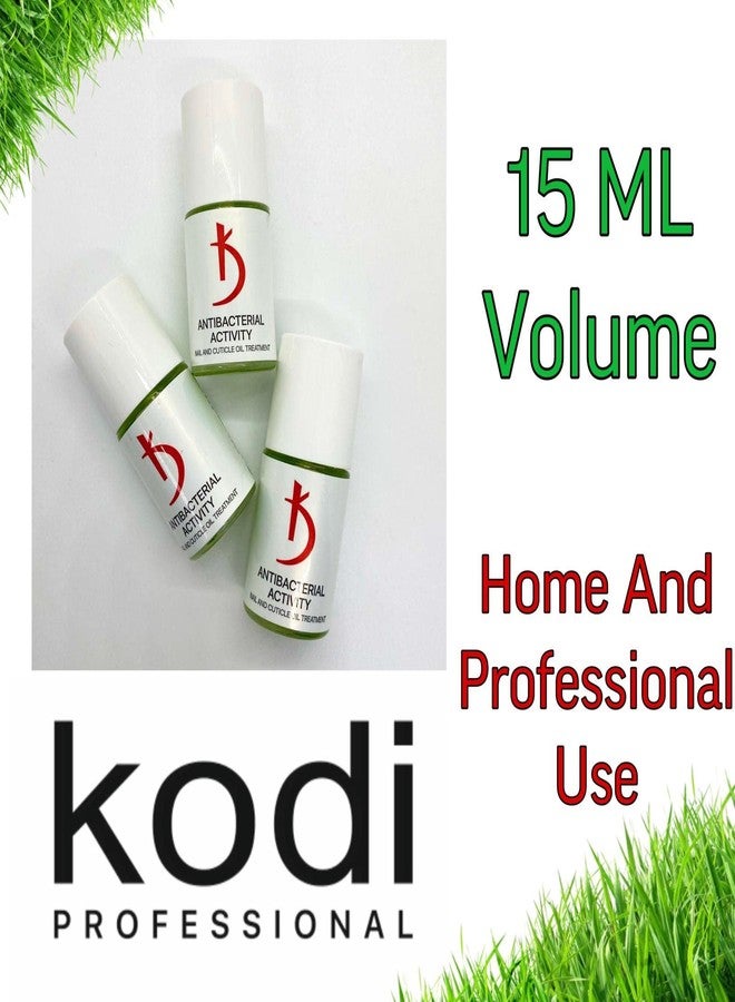 KODI Professional Cuticle Oil with Disinfecting Effect - 15ml Cuticle and Nail Oil for Salon and Home Use - Ideal for Infected, Cracked or Wounded Cuticles - Image 5