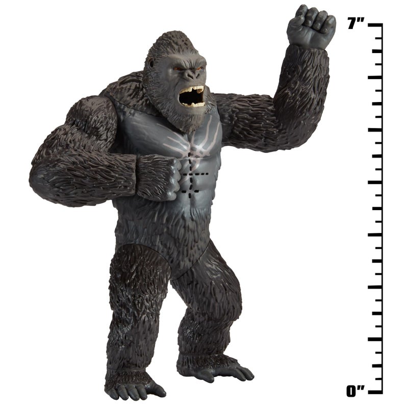 Godzilla x Kong 7" Battle Roar Kong Figure by Playmates Toys - Image 2