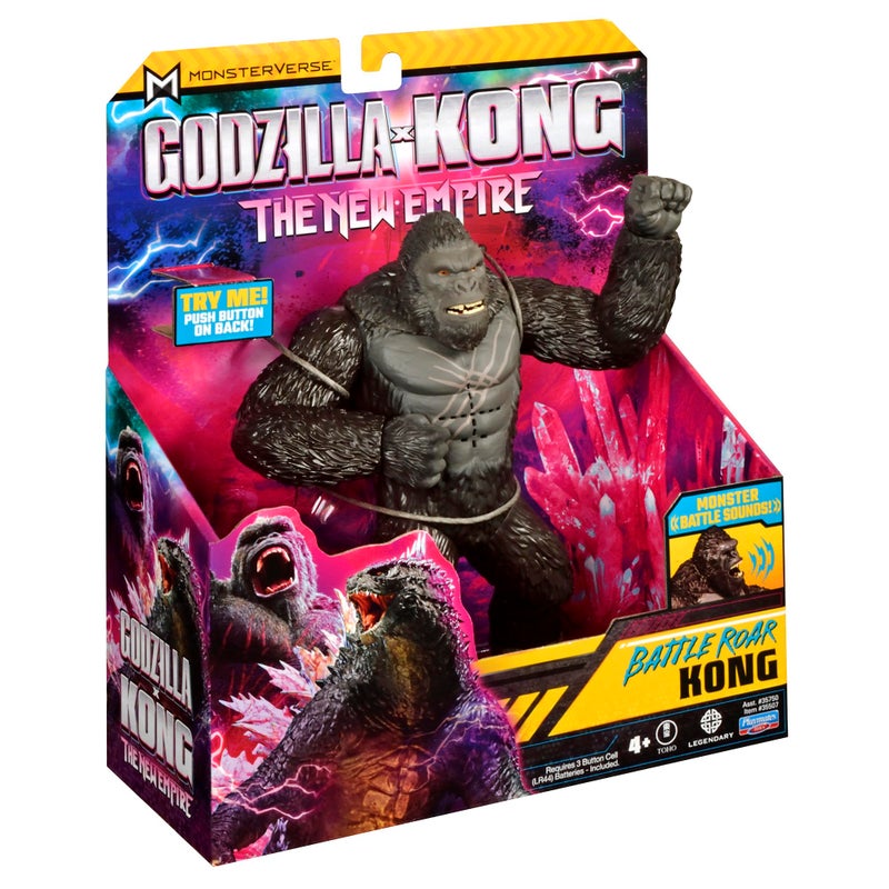 Godzilla x Kong 7" Battle Roar Kong Figure by Playmates Toys - Image 5