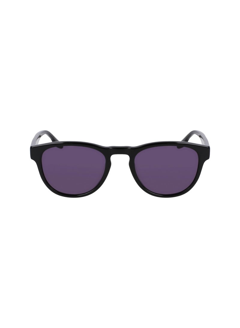 CONVERSE Unisex UV Protection Round Shape Acetate Sunglasses CV560S ALL STAR-001-5121 - Lens Size: 51 - Black - Image 1