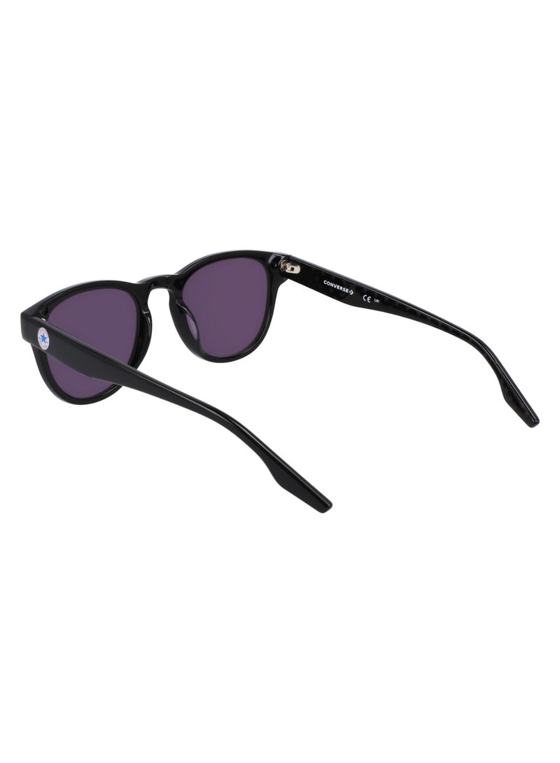 CONVERSE Unisex UV Protection Round Shape Acetate Sunglasses CV560S ALL STAR-001-5121 - Lens Size: 51 - Black - Image 5