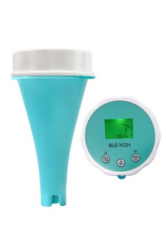 6 in 1 Residual Chlorine Monitor PH/ORP/EC/TDS Water Testing, Backlit LCD Display, Smart Equipment for Home Swimming Pools, Accurate and Easy to Use Water Monitor