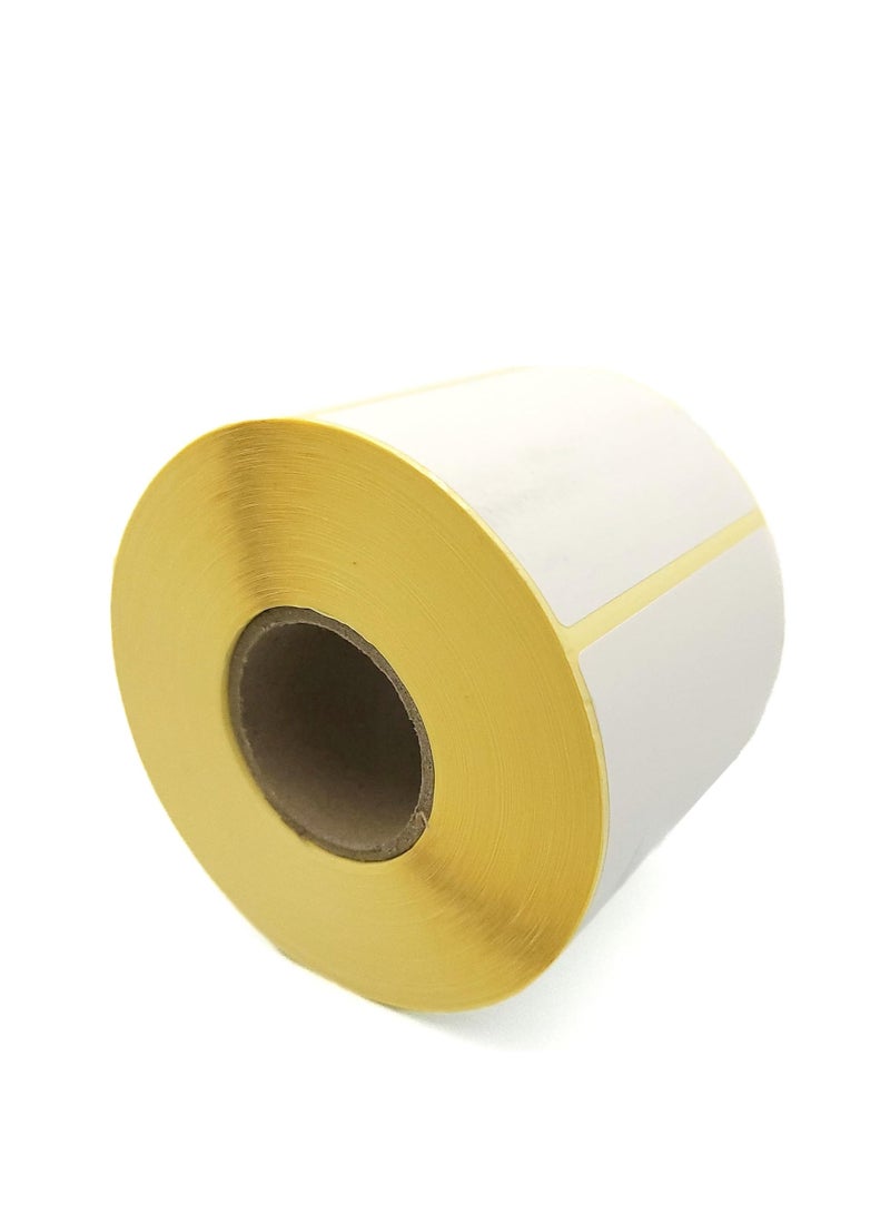 Terabyte ملصقات حرارية بيضاء على شكل لفافة - 75 × 50 مم - عبوة من 1000 - لاصق دائم، لرمز الشريط، ملصقات لاصقة بيضاء للتسمية - Image 2