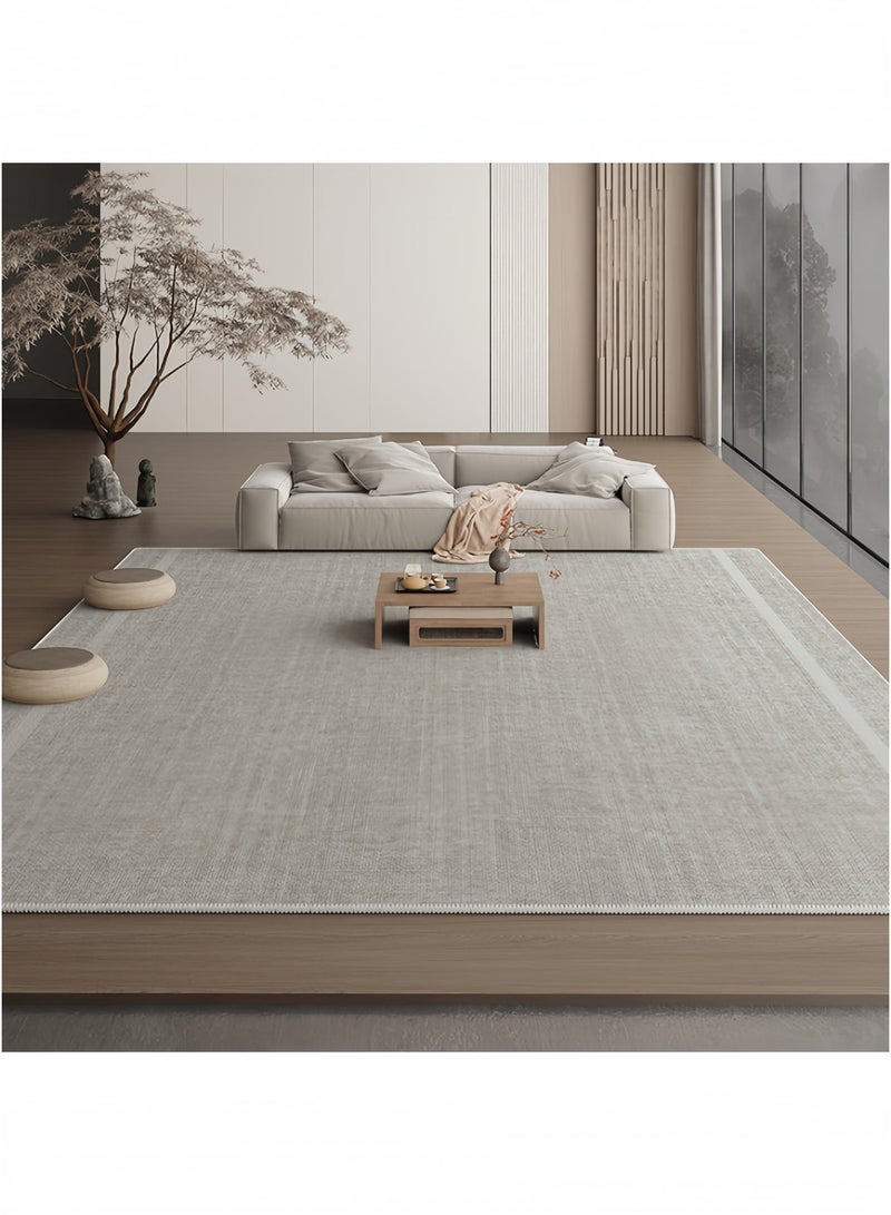 GGEROU Living Room Rugs, Non-Slip and Non-Shedding Large Rugs for Living Room, Washable Low Pile Carpet Wear-Resistant Rugs Office 200 x 300cm - Image 1