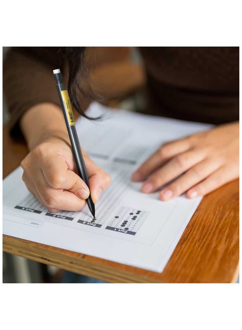 BIC Xtra-Life Mechanical Pencil, Clear Barrel, Medium Point (0.7mm), 10-Count - Image 4