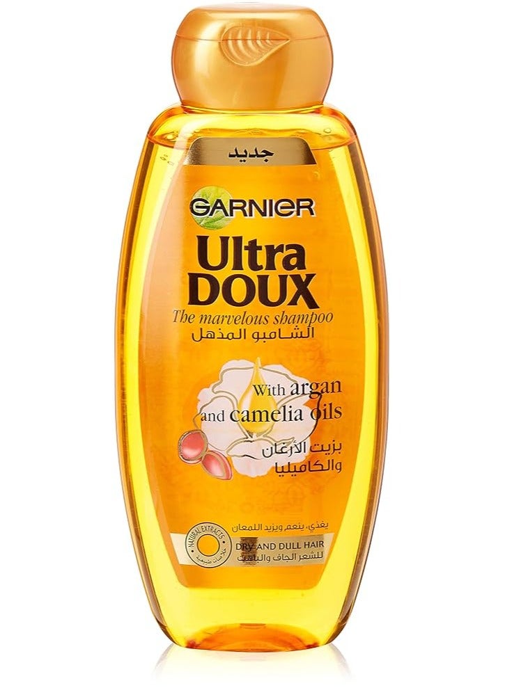 غارنييه ألترا دو شامبو بزيت الأرجان والكاميليا – 400 مل