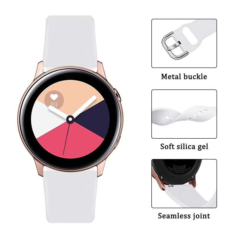 Printme 22 MM Smartwatch Belt, Band, Straps, Classic Buckle, Soft Comfortable, Compatible for Samsung Watch, Noise Colorfit, Boat, FIreboltt, Amazefit GT, [Universal Compatibility] (Maroon) - Image 4