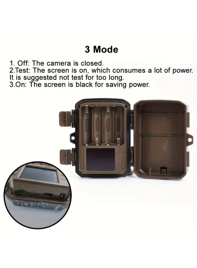 720p HD Hunting Camera Motion Activated With IR Night Vision 32GB Card - Image 5
