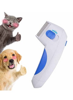 Flea Comb for Pets Electric Pet Cat Dog Combs Grooming Remove Floating Hair Head Lice Cleaning Dogs Cats