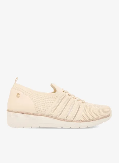 Le Confort Women Textured Slip-On Sneakers
