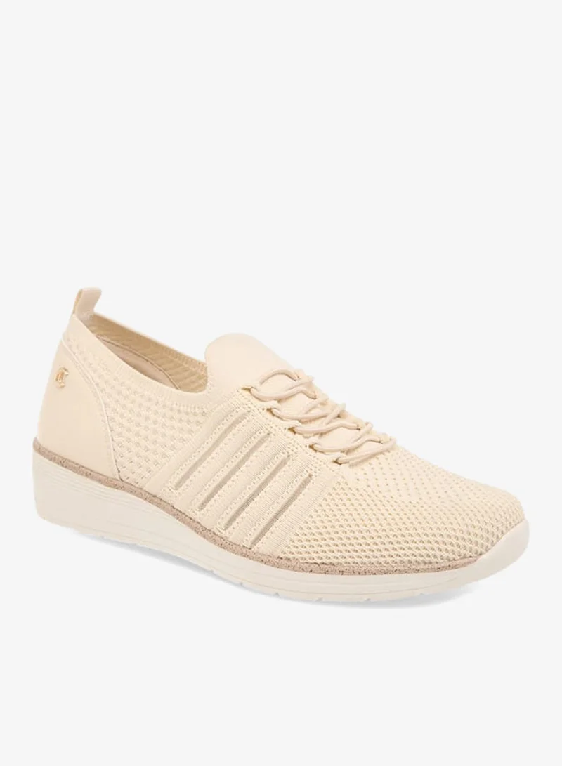 لو كونفورت سنيكرز نسائي سهل الارتداء بنقوش