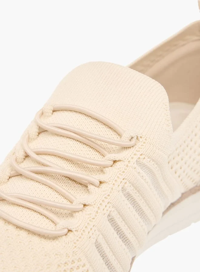 Le Confort Women Textured Slip-On Sneakers
