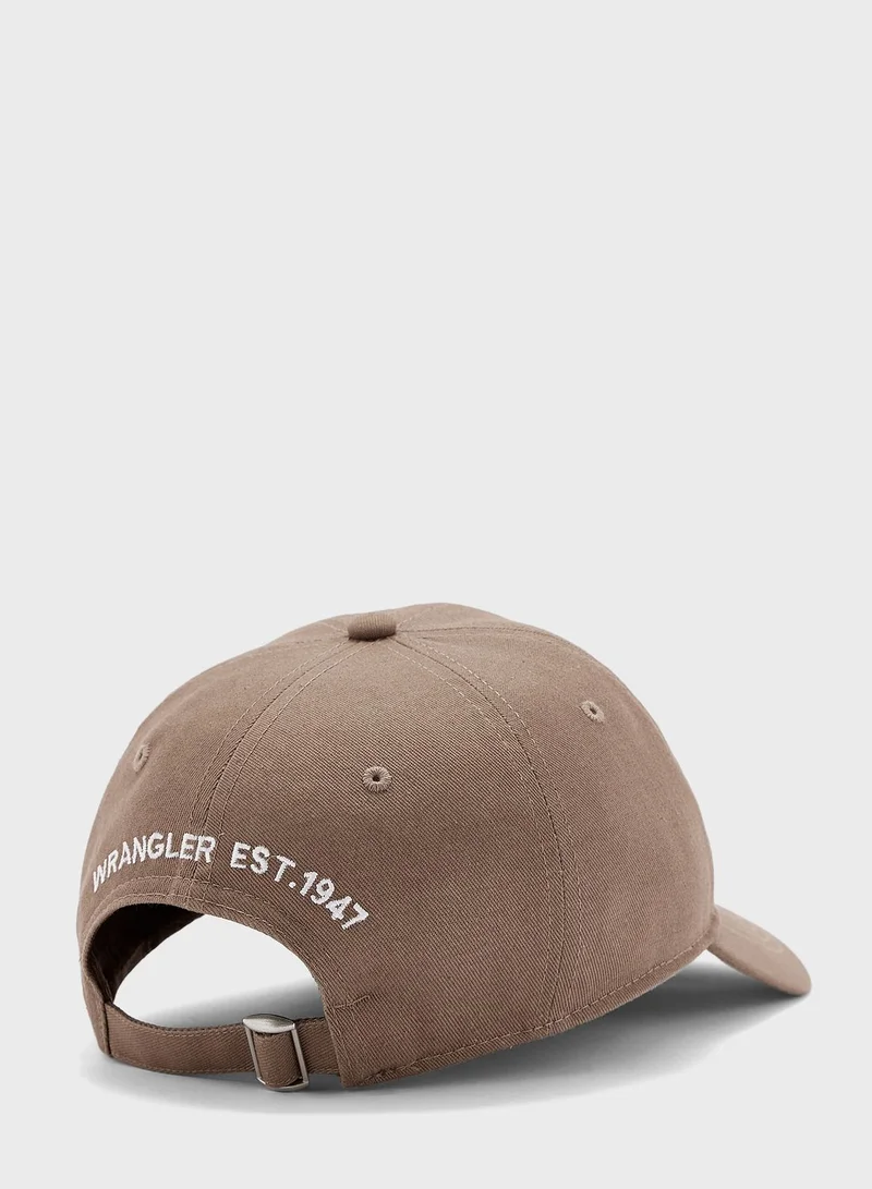 Wrangler Logo Curved Peak Caps