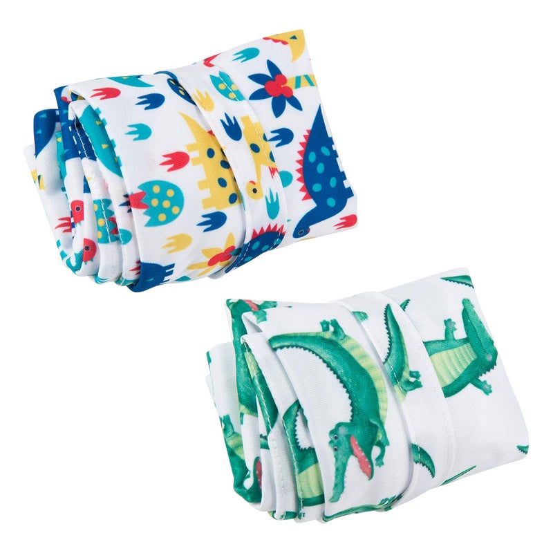 ALVABABY 2pcs Wet Dry Bags Mommy Bag,Waterproof Reusable,Yoga Gym Bag for Swimsuits or Wet Clothes L-YX2834 - Image 3