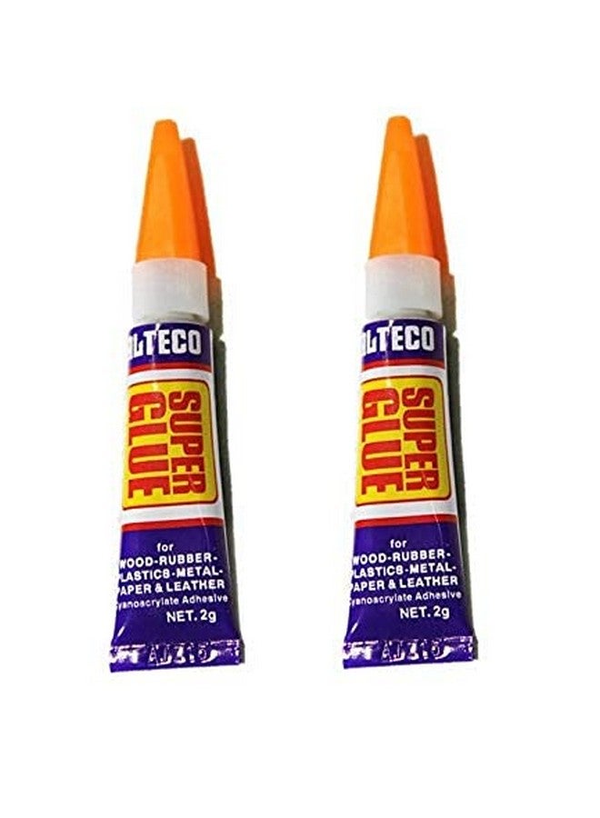 JBB Snooker Pool Cue Tip Glue 2 Piece - Image 1