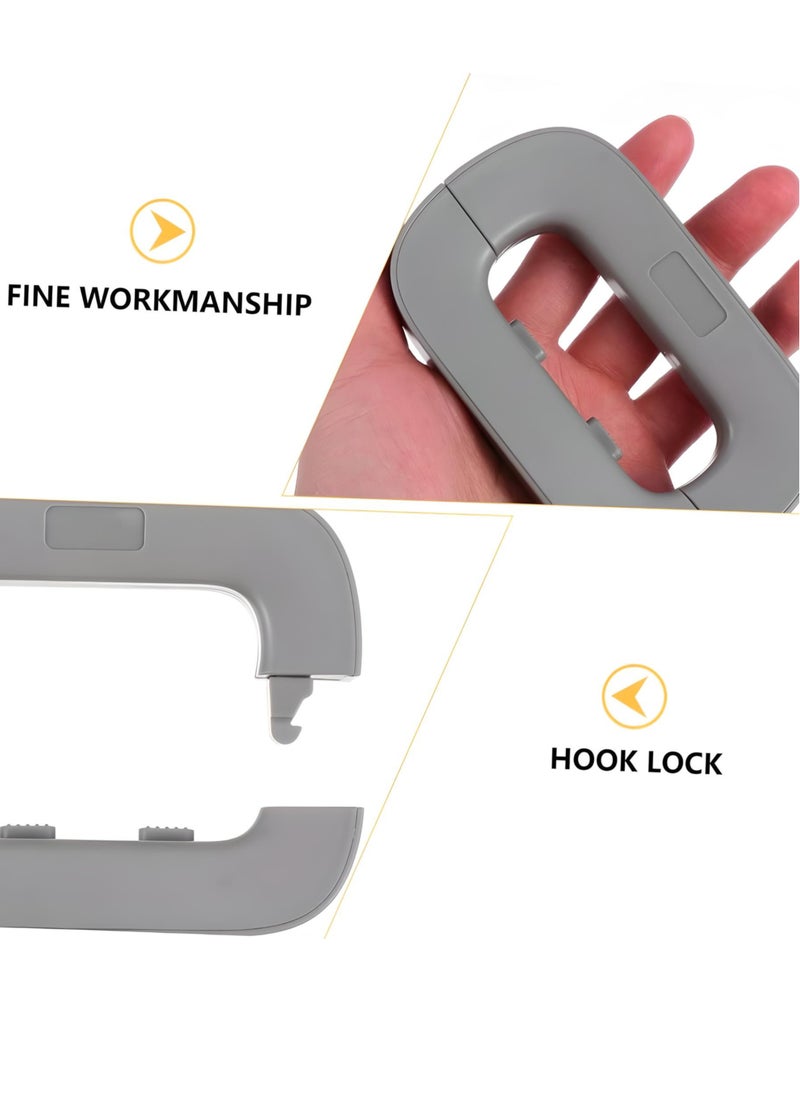 SARAOONT - Fridge Locks for Kids and Toddlers, No Tools Need or Dril, Child Proof Refrigerator Lock, Sealing Strip, Automatically Lock While Closing The Door - Image 1