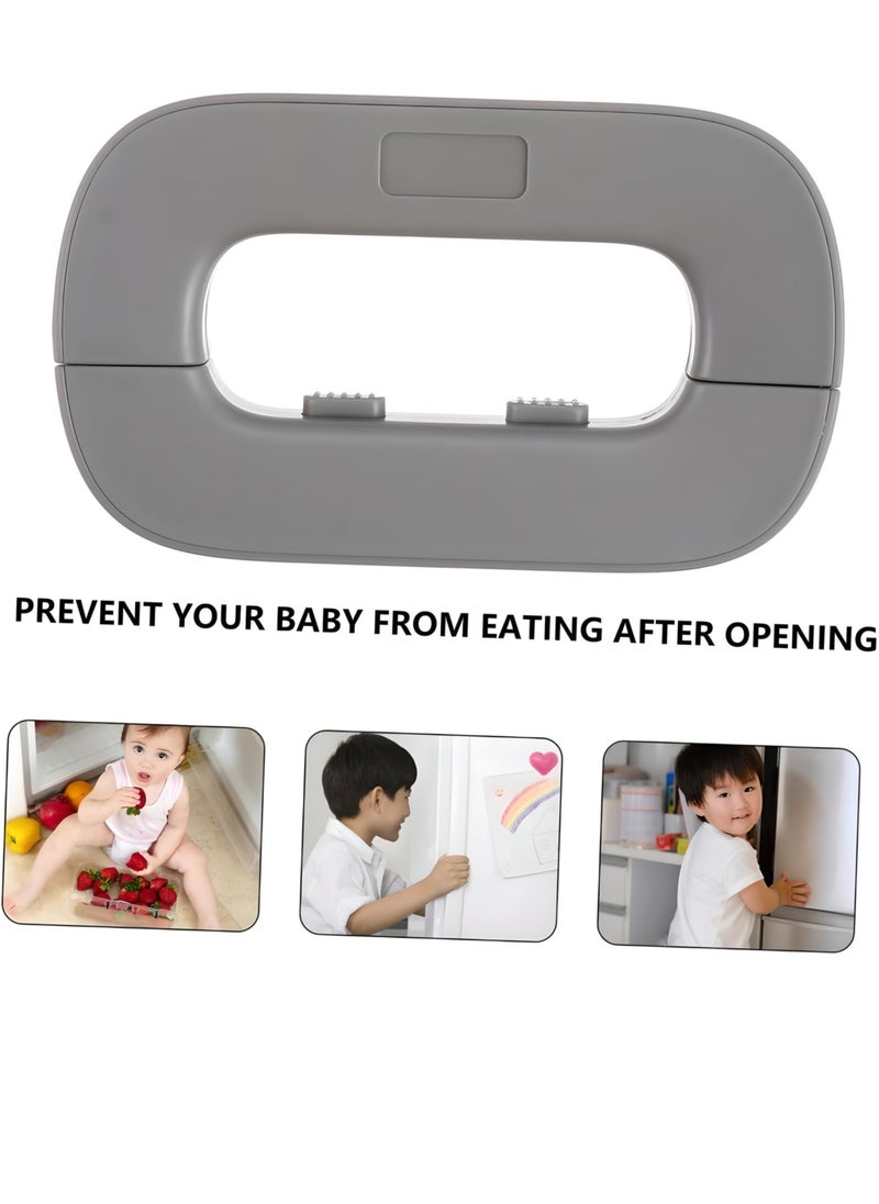 SARAOONT - Fridge Locks for Kids and Toddlers, No Tools Need or Dril, Child Proof Refrigerator Lock, Sealing Strip, Automatically Lock While Closing The Door - Image 1