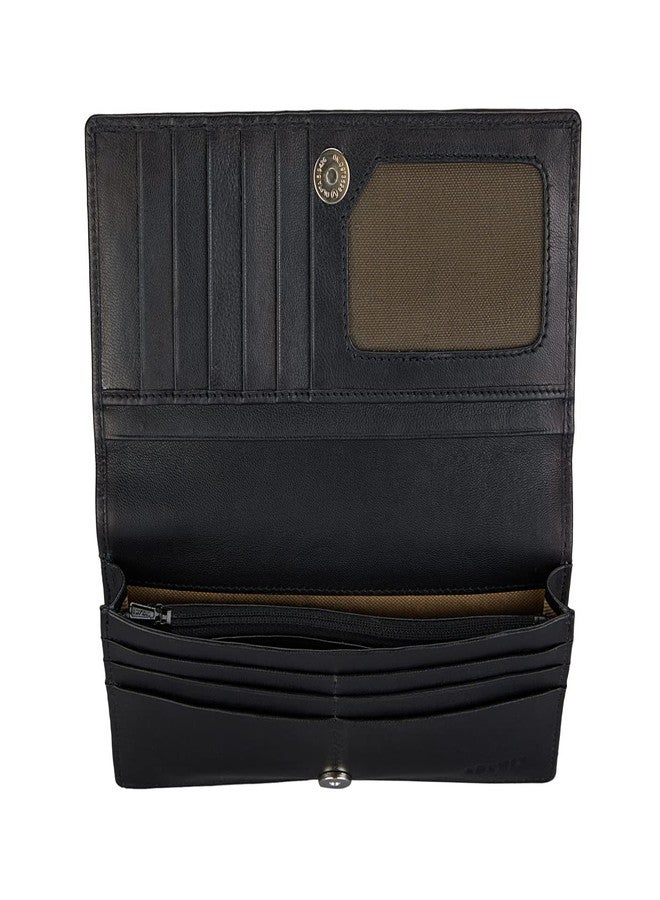 Adamis Leather Women's Wallet W6 Brown - Image 5