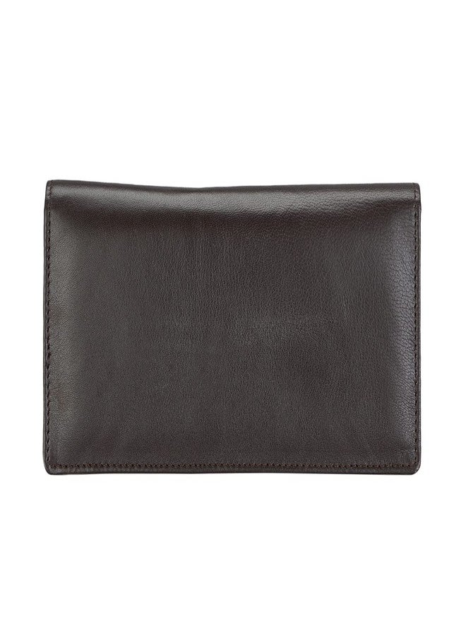 Adamis Leather Women's Wallet W6 Brown - Image 2