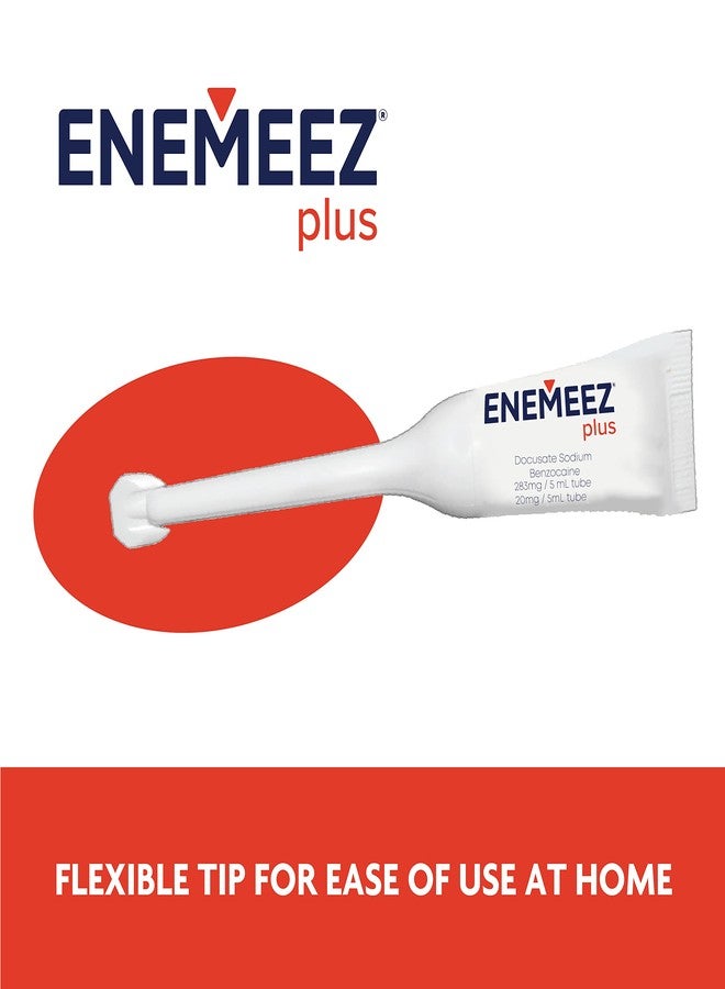 Enemeez حقنة شرجية إنيميز دوكوسول بلس دوكوسات الصوديوم - شفافة 5 مل، 5 عبوات، سريعة المفعول لعلاج الإمساك - Image 4