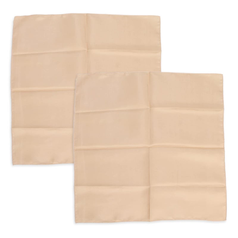 24 منديل ساتان ذهبي متميز مقاس 17 × 17 بوصة لحفلات الزفاف وطاولات العشاء - Image 4