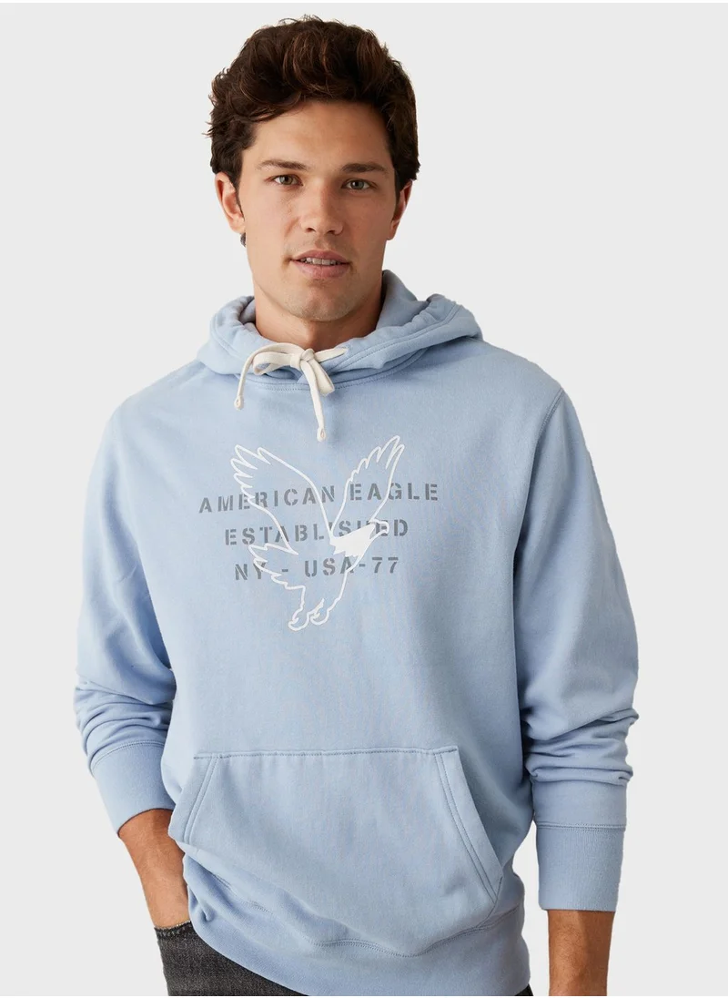 امريكان ايجل Graphic Hoodie