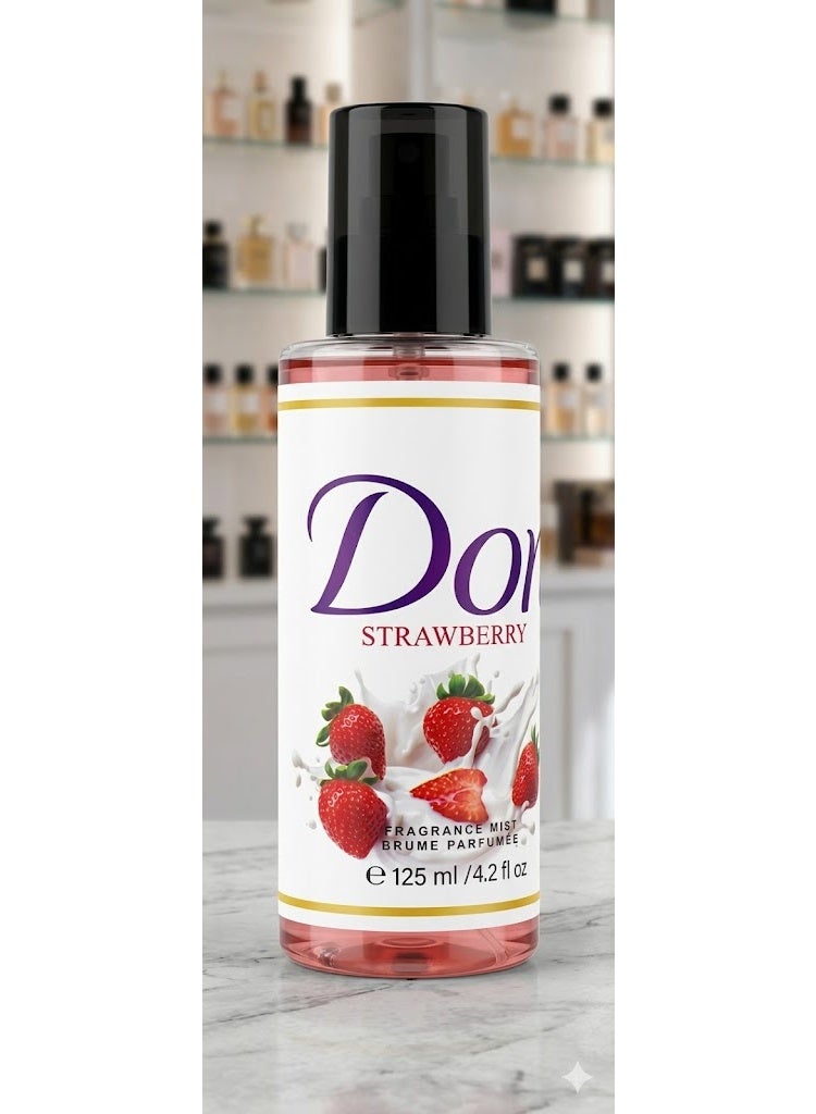 Don Strawberry Fragrance Mist – Refreshing Body Spray – 125ml - Image 2