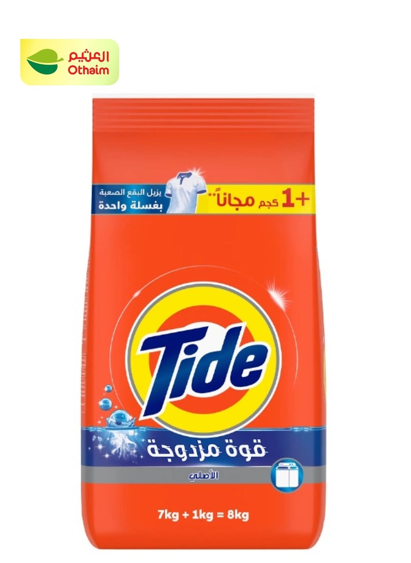 Tide - Tide Semi Automatic Original Powder Detergent , 7kg + 1 - Image 1