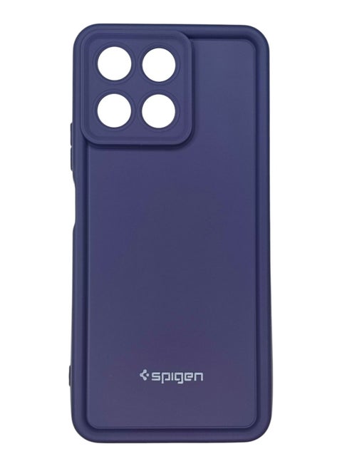 Honor X7C Spigen Silicone Case Cover With Camera Protection - Purple