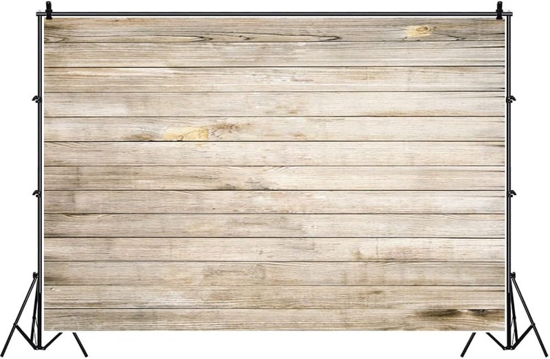 Laeacco 10x8ft Photography Background  Rustic Wood Backdrop with Vintage Texture for Portrait Shoot - Image 2