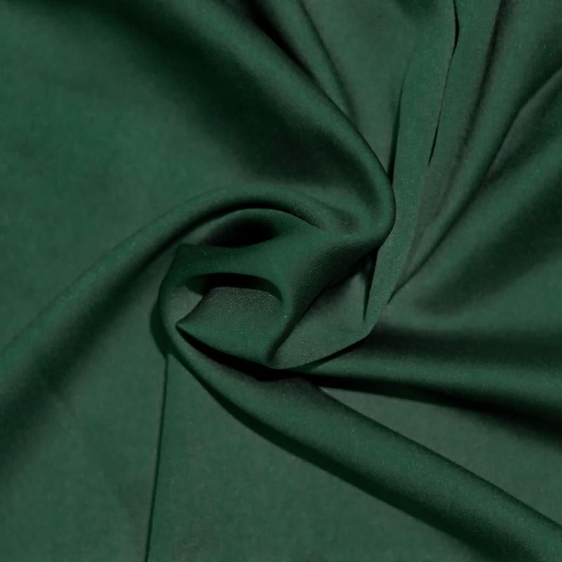 Stoa Paris Satin Pillow Covers Set Aesthetic Home Dcor Pillowcovers Warm Pillow Cases for Winter Wedding Gift for Couples 2 Soft Sateen Pillowcases for Hair 18x27 Emerald Green - Image 4