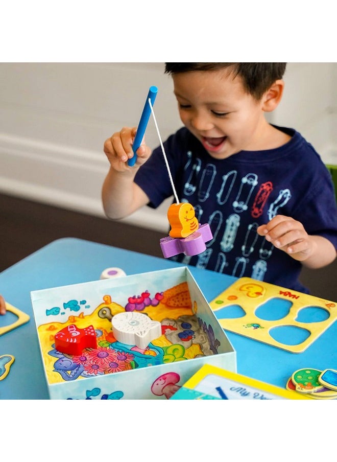 HABA - My Very First Games Here Fishy Fishy Magnetic Fishing Game For Ages 2+ (Made In Germany) - Image 1